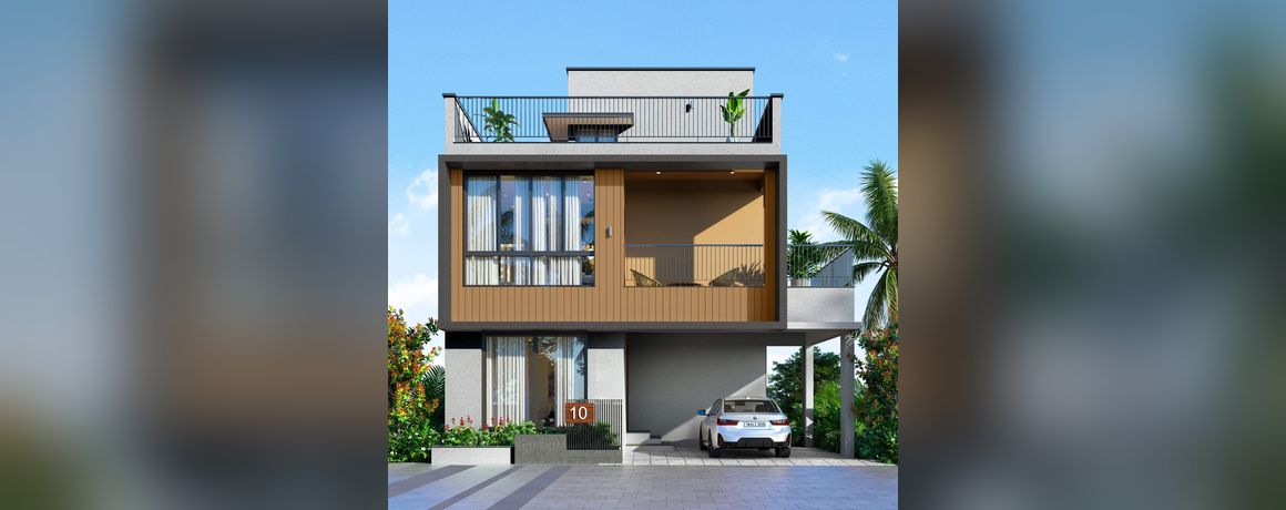 Radiance Edgewood – villa with roof terrace (artist's impression)